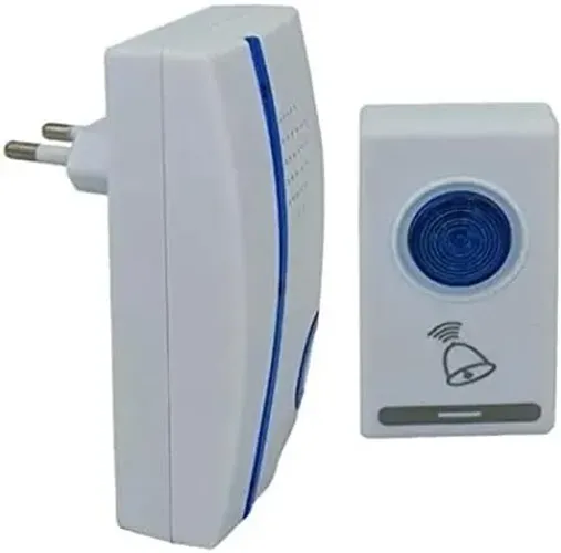 Campainha Sem Fio 30m, Bateria, Som Digital, Alcance Longo