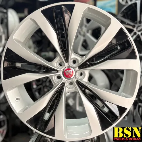 JOGO DE RODAS JAGUAR F-PACE SUPERCHARGE ARO 22 5x108 ORIGINAIS JAGUAR 
