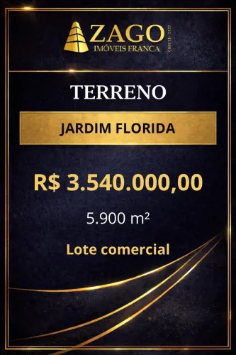 TERRENO RESIDENCIAL em FRANCA - SP, JARDIM FLORIDA