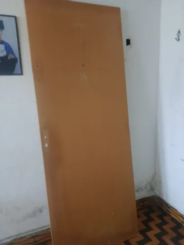 Porta em mdf marrom