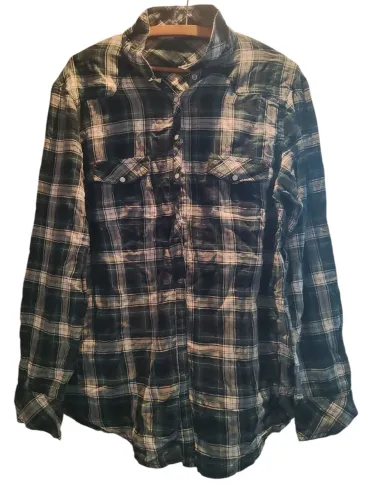 Camisa xadrez Zara