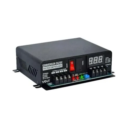 CONVERSOR DC/DC ISOLADO VOLT +-48V PARA 24V AJUSTAVEL 10A