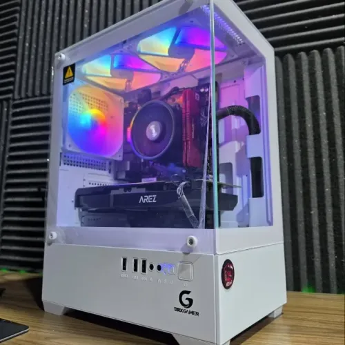 PC Gamer Ryzen 5 5500 RX 580 8GB 16GB RAM SSD 240GB HD 1TB Bronze