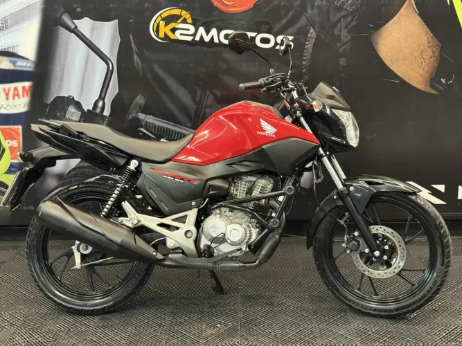 Honda CG 160 Start / 7190Kms, Partida elétrica, roda de liga leve