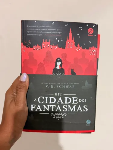 Kit livros A cidade dos fantasmas