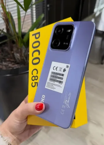 XIAOMI POCO C85 NFC 128GB 6GB MELHOR CUSTO BENEFÍCIO XIAOMI POCO
