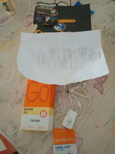 Telefone tekino spark Go 1. 2 dia de uso
