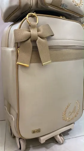 Bolsa e mala maternidade Chita de luxo