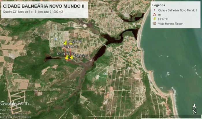 Valor de Super OPORTUNIDADE! Terreno com 3000 m² para VENDA - Cidade Balneária Novo Mundo 