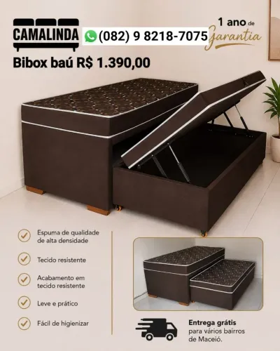 Cama Box Entrega Grátis Para Maceió Alagoas