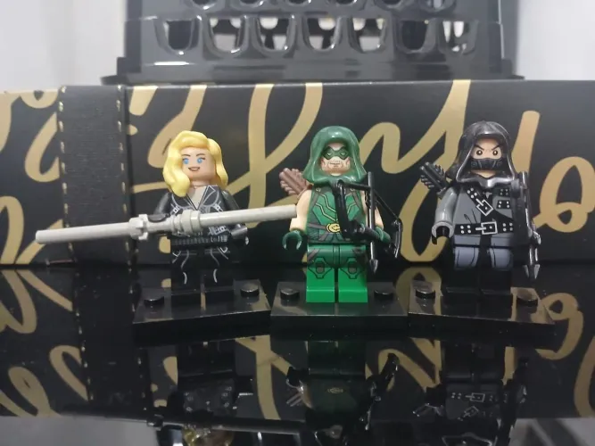 Lego Arqueiro Verde ( trio)