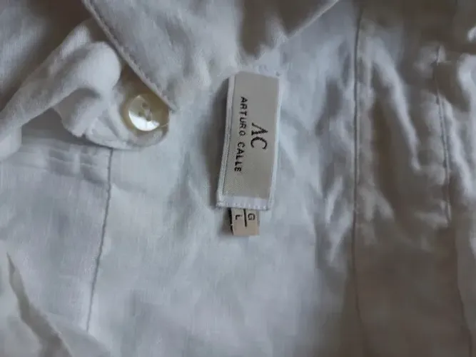 Camisa Guayabera 100% Linho Masculina Arturo Calle