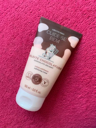 esfoliante de chocolate novo