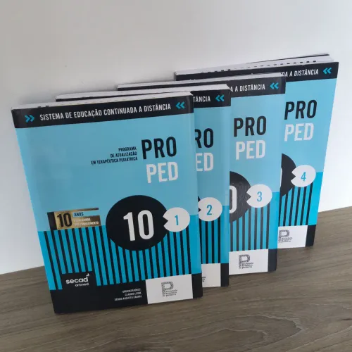 Livros ProPED - Ciclo 10 - 4 volumes - Claudio Leone e Sergio Augusto Cabral [2023]