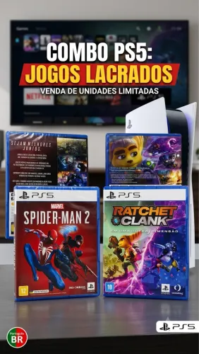 SPIDER MAN 2 e RACHET CLANK - PS5