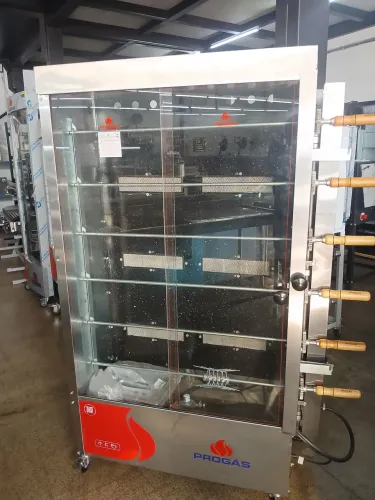 Forno Assador de Frango Rotativo Infravermelho 6 Espetos