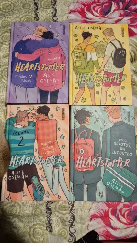 Coleção Heartstopper do vol. 1 ao 4