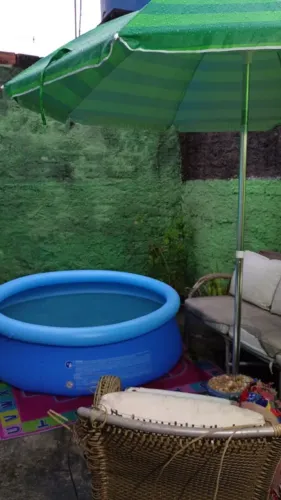Piscina 1.000 litros, Acompanha Bomba Infladora