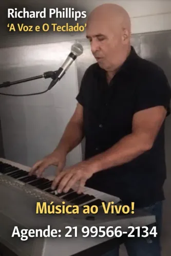 Cantor Tecladista 550 reais Música ao Vivo Contrate