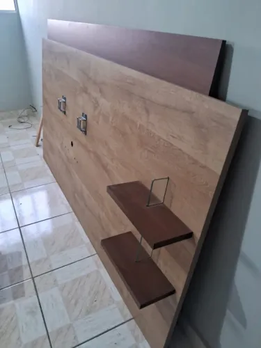 Painel com Rack para TV - Conservado