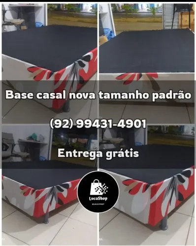 Base Casal - Nova 1,38 x 1,88 [Somos Loja] Faça seu Pedido