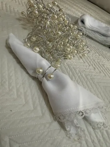 Porta guardanapo pérola