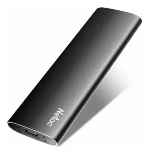 Ssd Externo Netac 256gb Usb 3.2 Gen Preto Z Slim