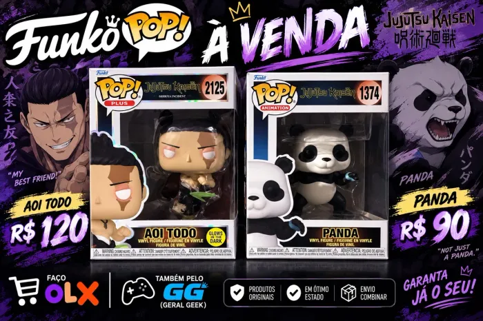 Funkos jujutsu kaisen