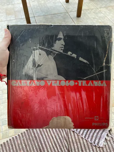 LP Caetano Veloso - Transa (1972) Original Philips - Colecionador