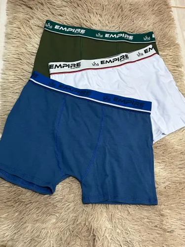 Kit 3 cuecas boxer tamanho P