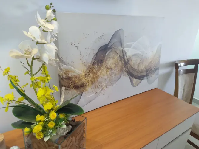 Quadro Decorativo * (Revoada dos Pássaros) * Alt.60cm X Larg.90cm