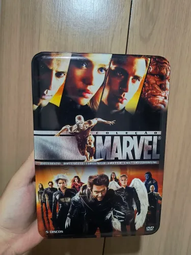 Coleção Marvel lata
