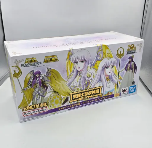Cloth Myth Exm Athena Pack Set Premium Bandai 