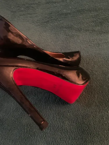 Sapato vermelho