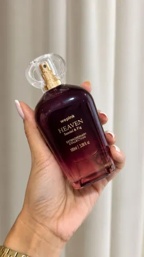 Perfume feminino wepink heaven santal e fig