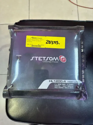 Amplificador Digital 1200w 4canais 2 ohms