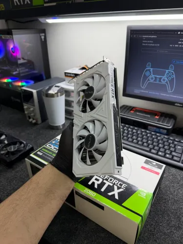 Placa de vídeo RTX 2060 6Gb Galax Ex WHITE RGB