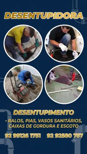 Desentupimentos tripulação ZVC