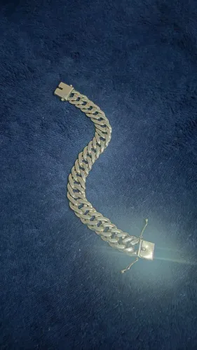 Pulseira de 17MM prata 925