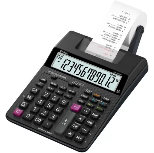 Calculadora Casio HR-100RC com impressão