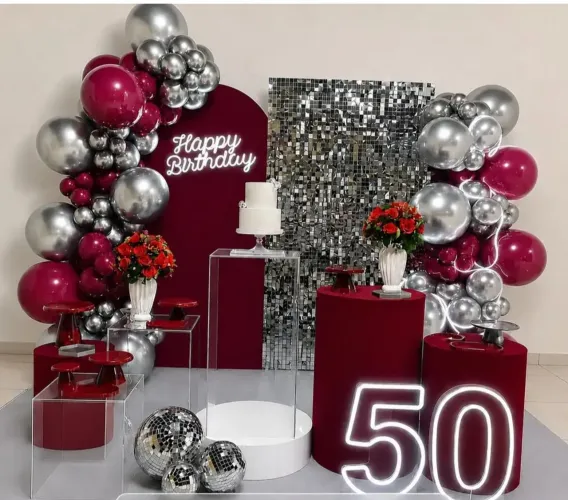 Decoração e aluguel de pegue e monte festas adulto