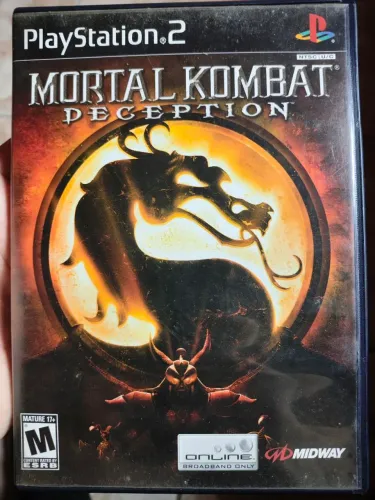 Mortal Kombat Deception PS2 Original Completo