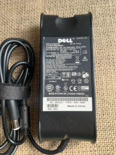 carregador fonte notebook dell