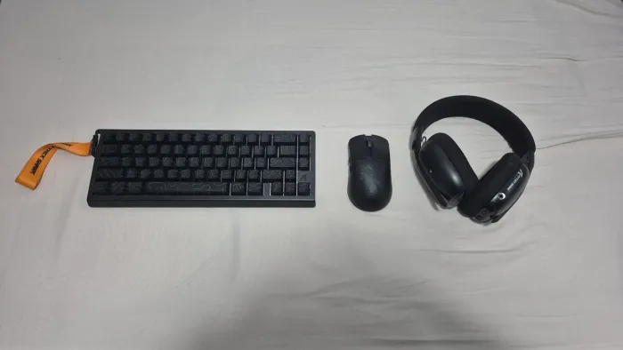 Kit attack shark teclado + mouse + fone