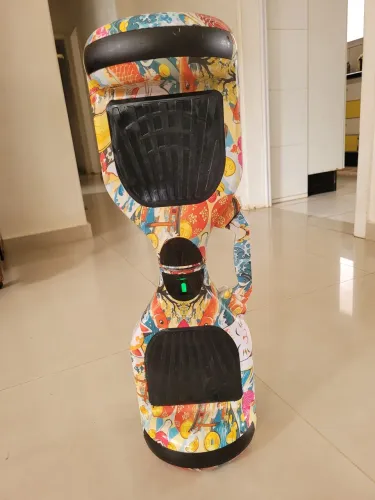 Hoverboard Trailforge - estampa grafite colorido - excelente estado