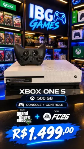 Xbox one s impecável