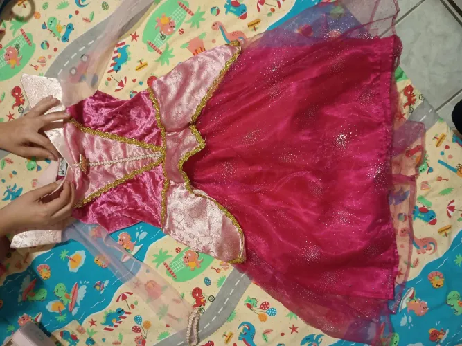Vestido da Aurora original da Disney tam. M.
