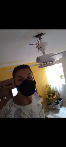 Instalação ventilador de teto