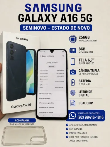Galaxy A16 256G 5G 8RAM