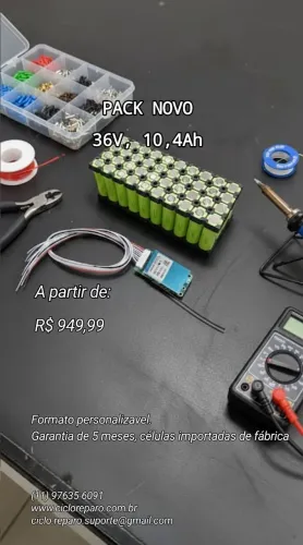 Bateria 36V NOVA